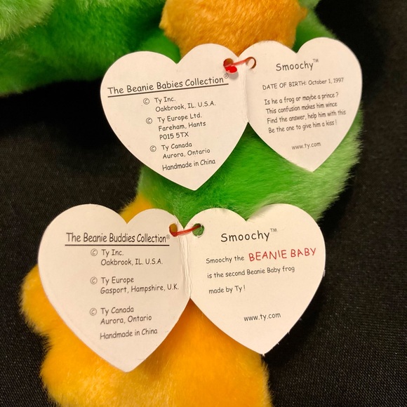 Ty “Smoochy” beanie buddy&baby - Picture 5 of 6